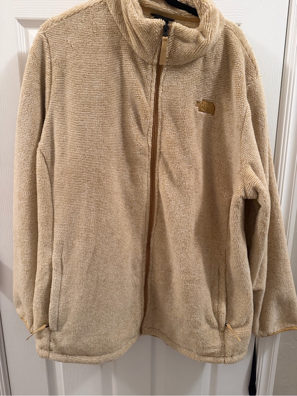 Women’s Plus (3X) The North Face Sherpa Fleece Pullover - Tan